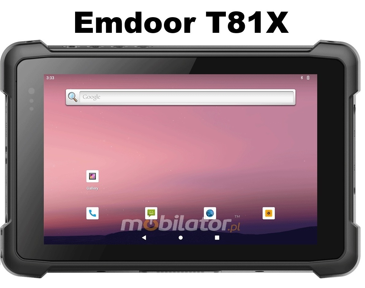 emdoor t81x waterproof schockproof industrial rugged durable MIL-STD 810G barcode scanner